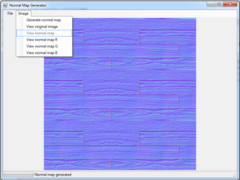 C#: Normal Map Generator