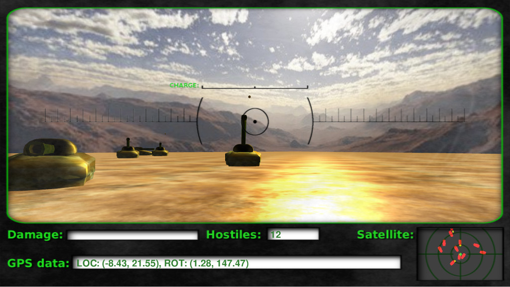 OpenGL game: Tank Battleground